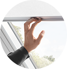 VELUX manual blind for roof windows